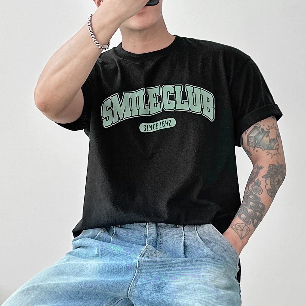 original]SMILE CLUB半袖Tシャツ | ファッション通販サイト NUGU