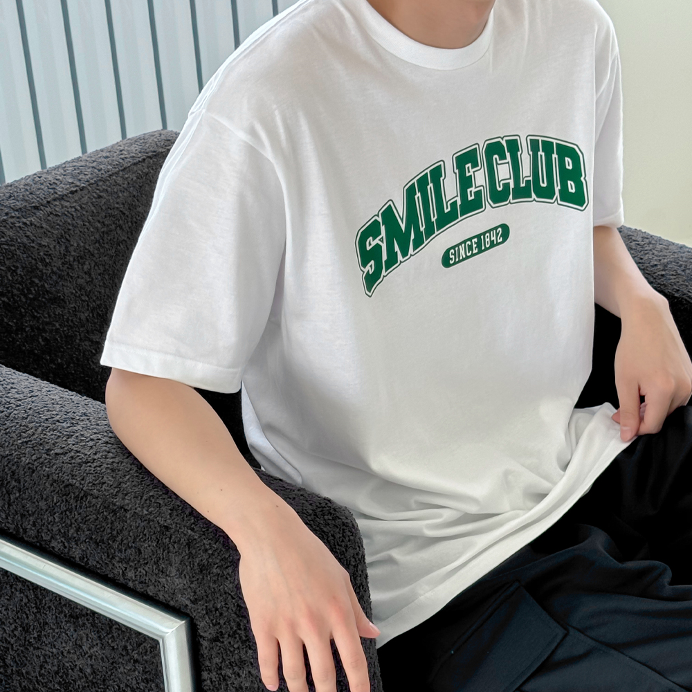 SMILE/クレ original]SMILE CLUB半袖Tシャツ | ファッション通販サイト NUGU