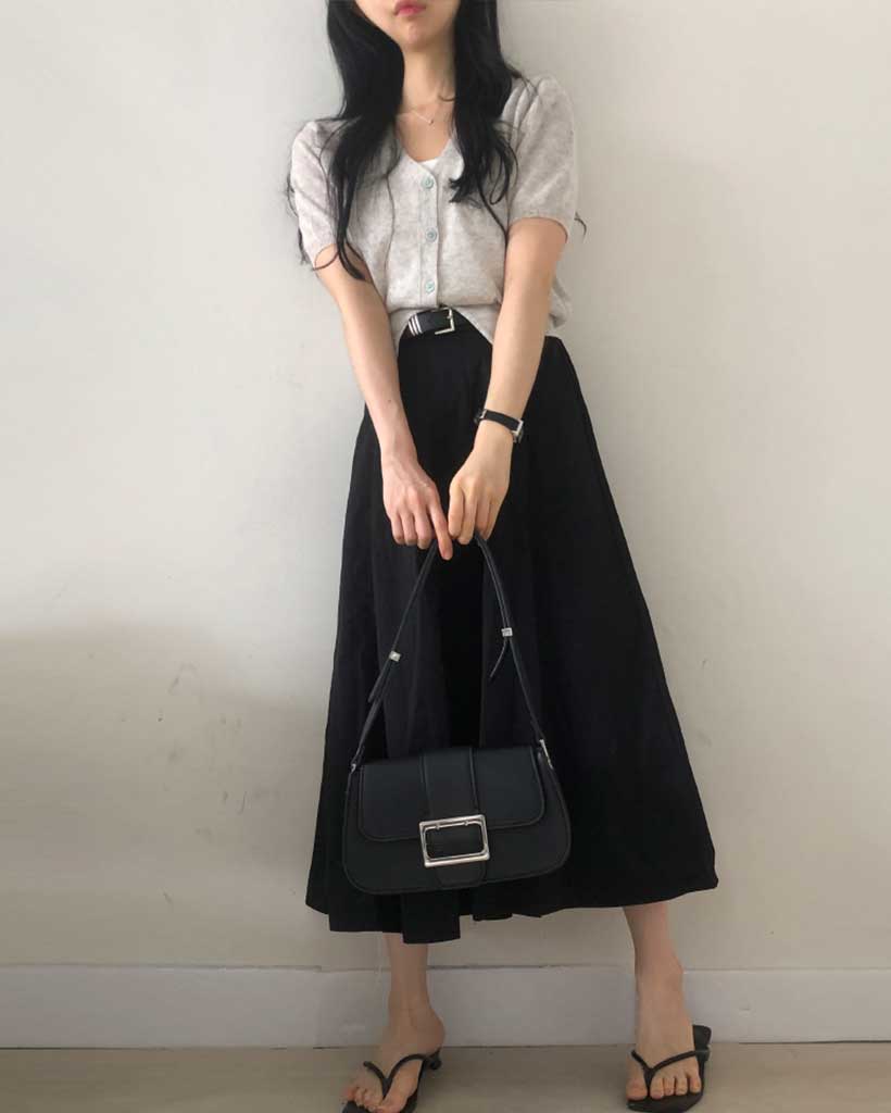 ベルトセット]サマーベルトロングスカート | ファッション通販