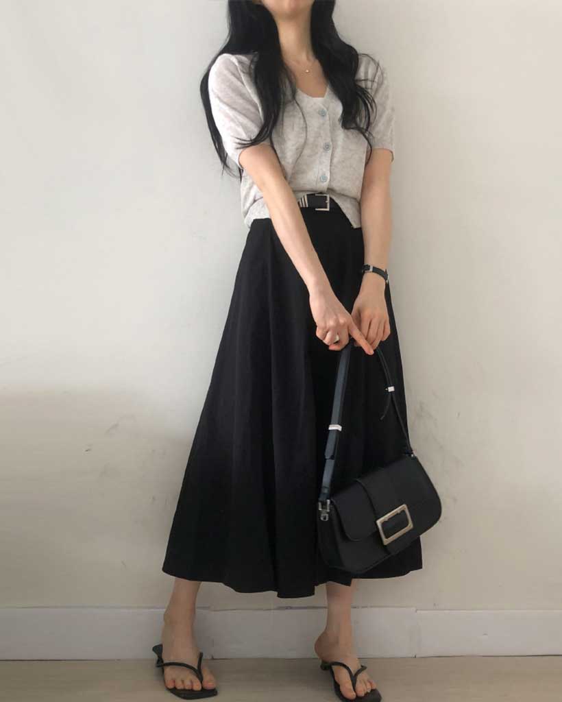 ☆【未使用】バルマン BALMAIN ミディスカート ロングスカート☆ ☆【未使用】バルマン BALMAIN ミディスカート ロングスカート