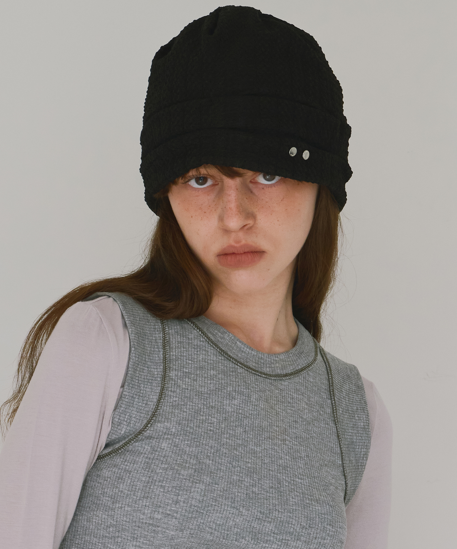 Symbol Lace Beanie [Black]
