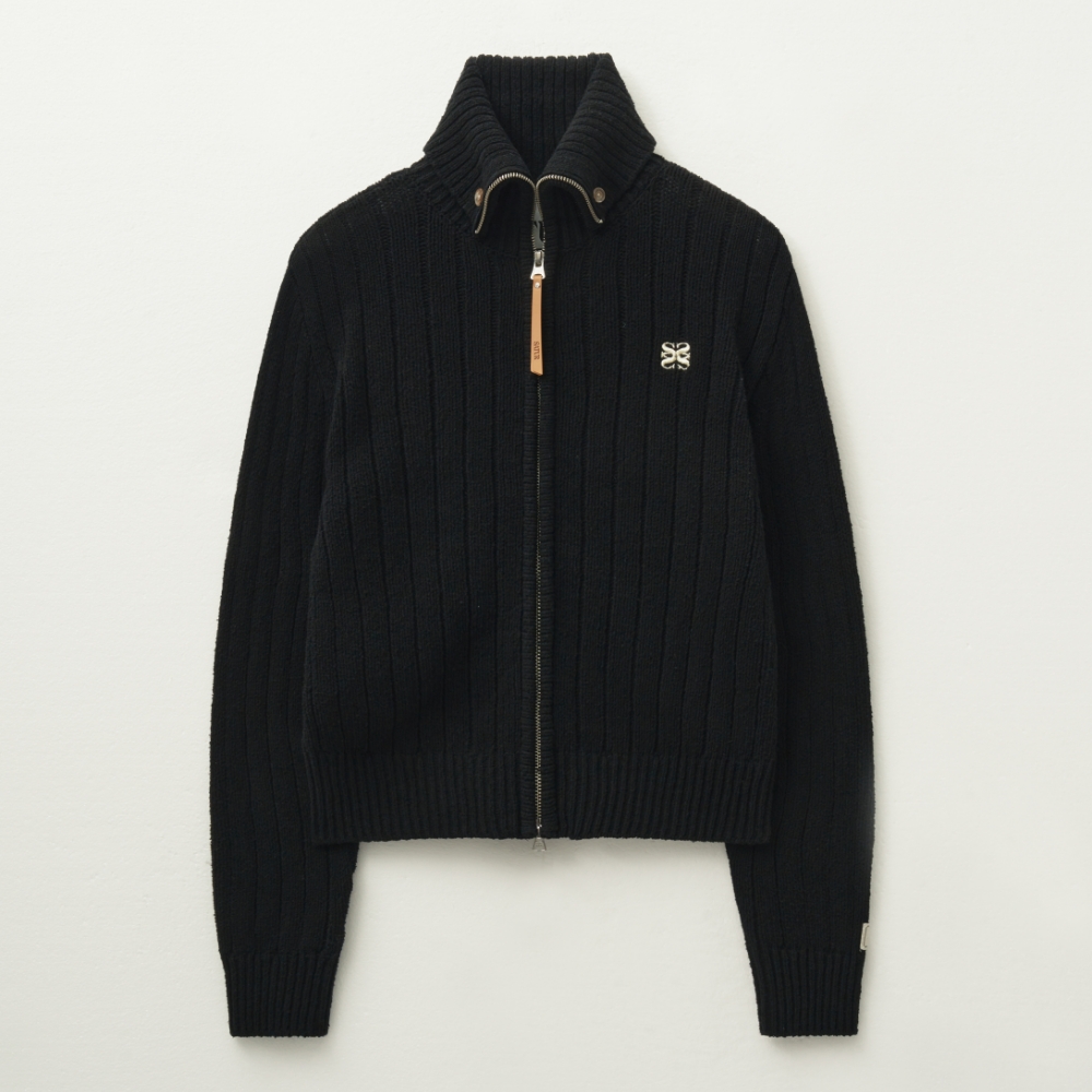 ニット・セーター SATUR Faro Boucle Knit Zip-up 4FT1451 SATUR Faro Boucle Knit Zip-up 4FT1451 ニット・セーター