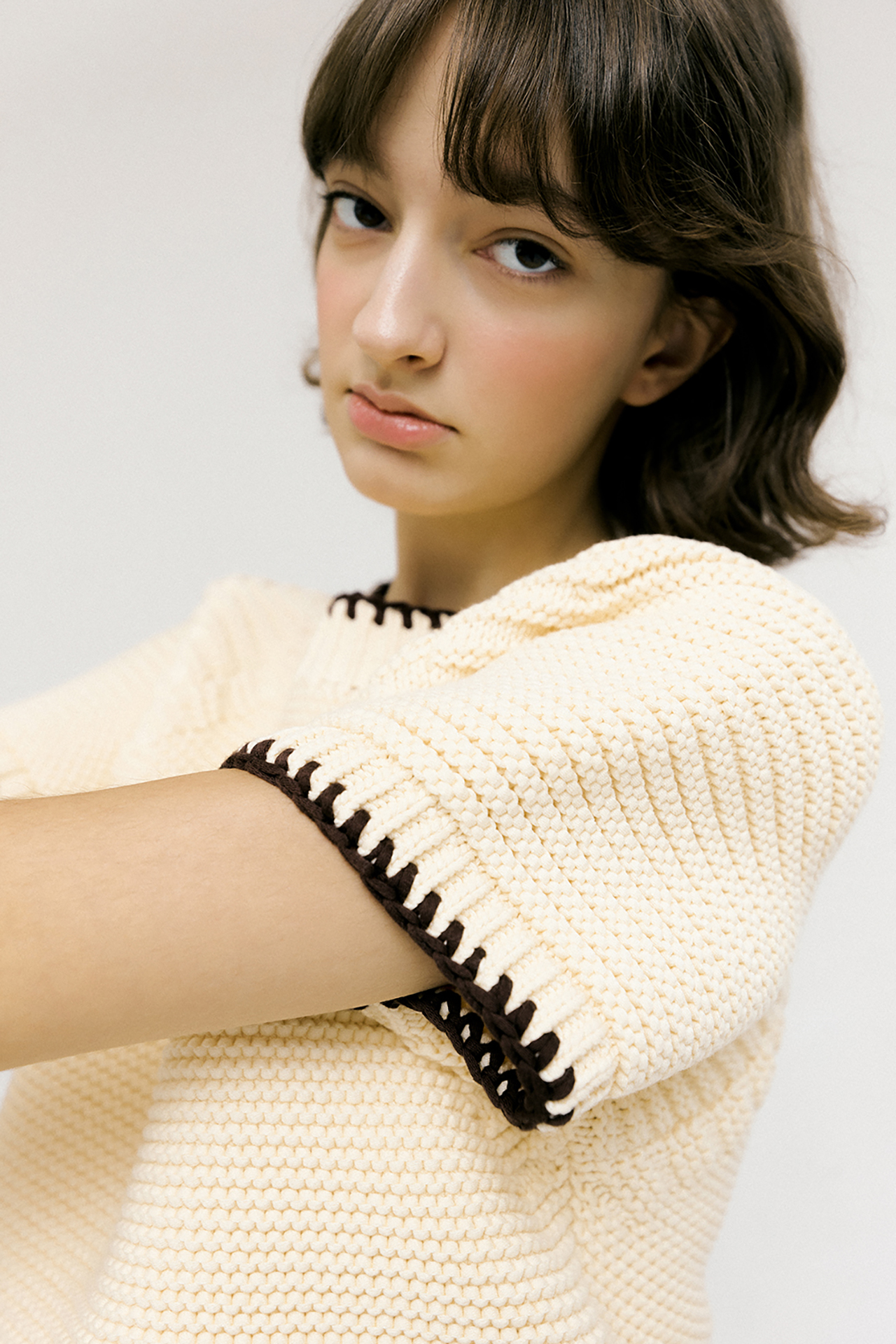 Scoop Crop Knit_Vanilla