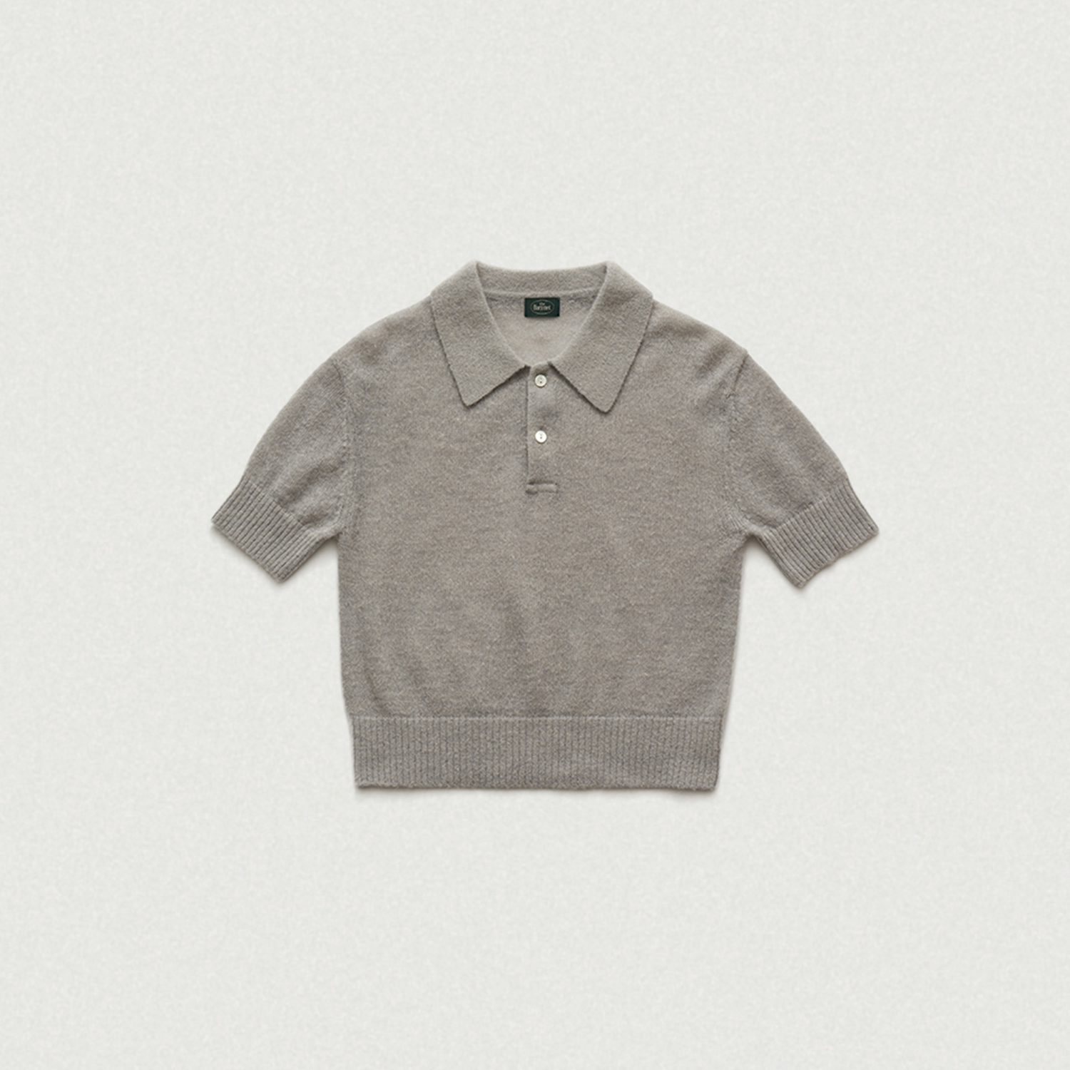 【新品・未使用】Knit Polo Short sleeve knit polo - White | Benetton