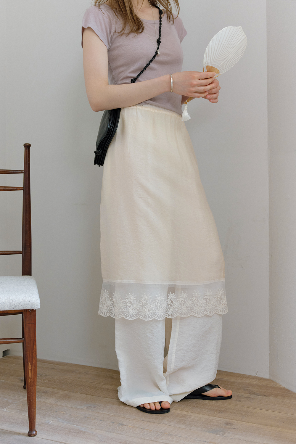 【韓国MODEST MOOD モデストムード】Hippie Girls Skirt jupe-jupon-boho-