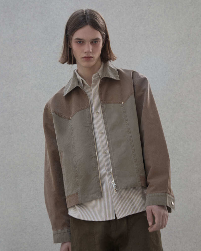 PURE COLLAR LEATHER JACKET | ファッション通販サイト NUGU