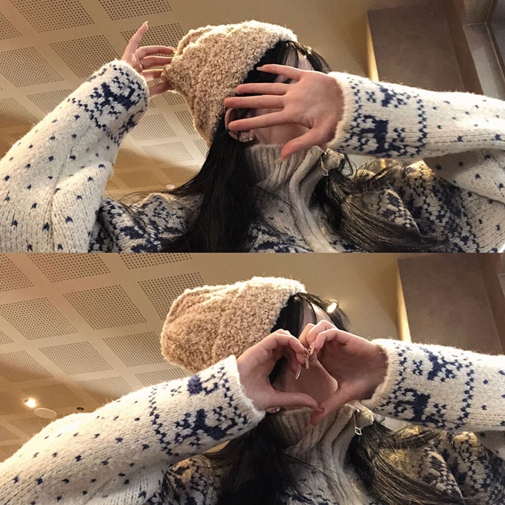 over print なえなの Crochet knitting Shirts|メンズ over print なえなの Crochet knitting Shirts|メンズ