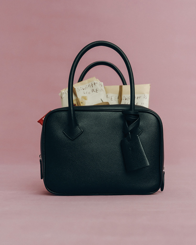 [nugu限定商品] Iann Leather Mini Bag (Black)