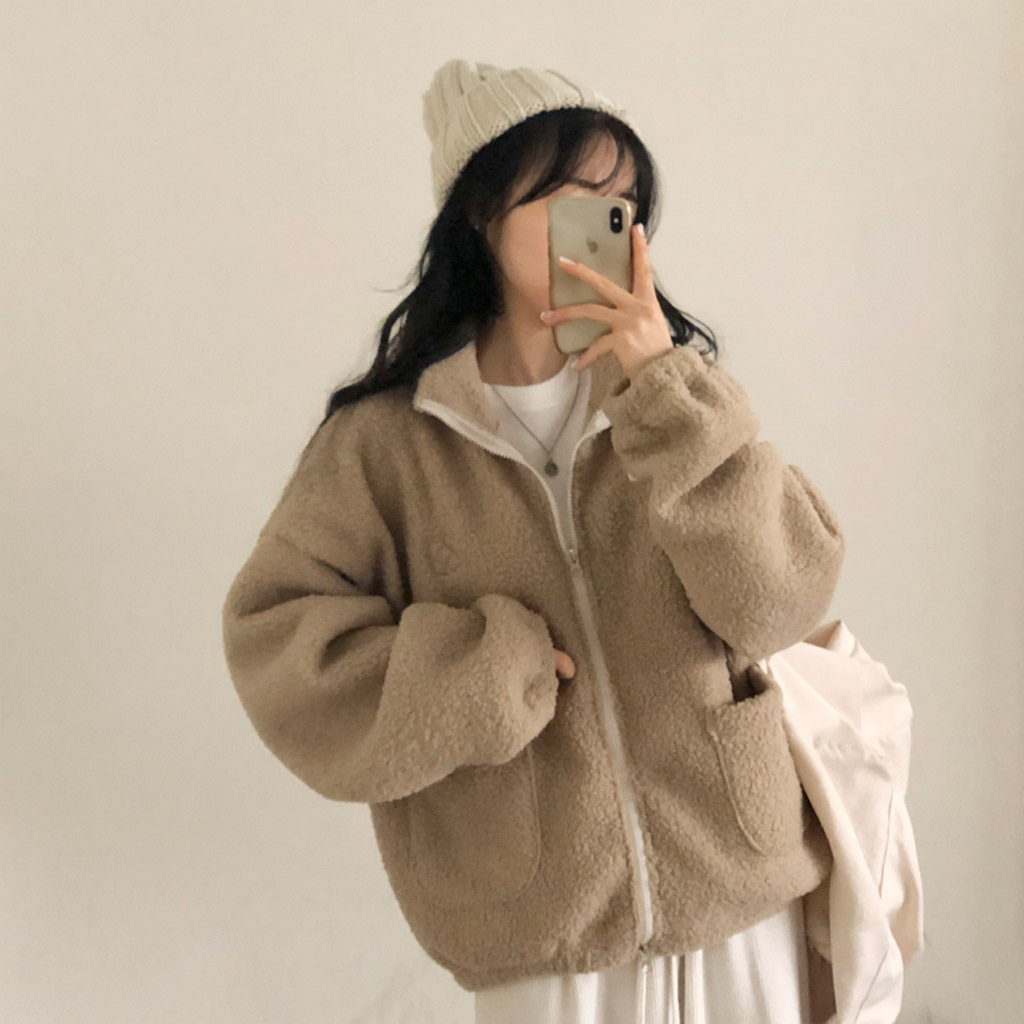 ボアフリースステッチパーカー | ファッション通販サイト NUGU