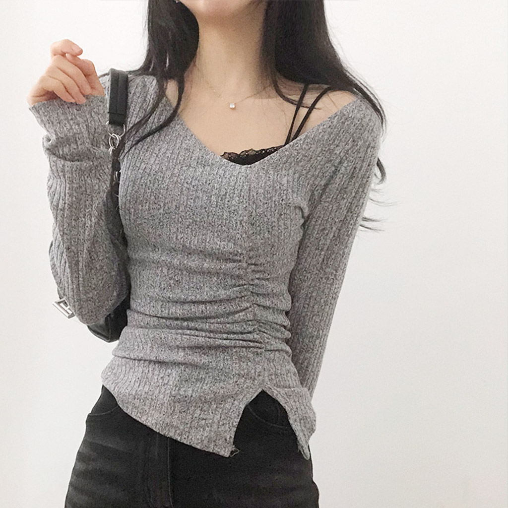 はんそで NANO universe tシャツ HALF ZIP ワイドシルエット Tシャツ 半袖