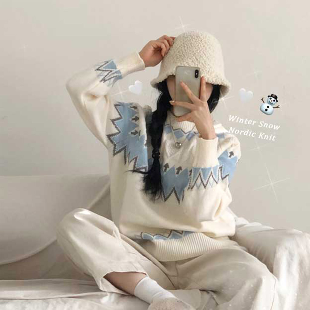 大人気！#ノルディック柄ニット | ファッション通販サイト NUGU