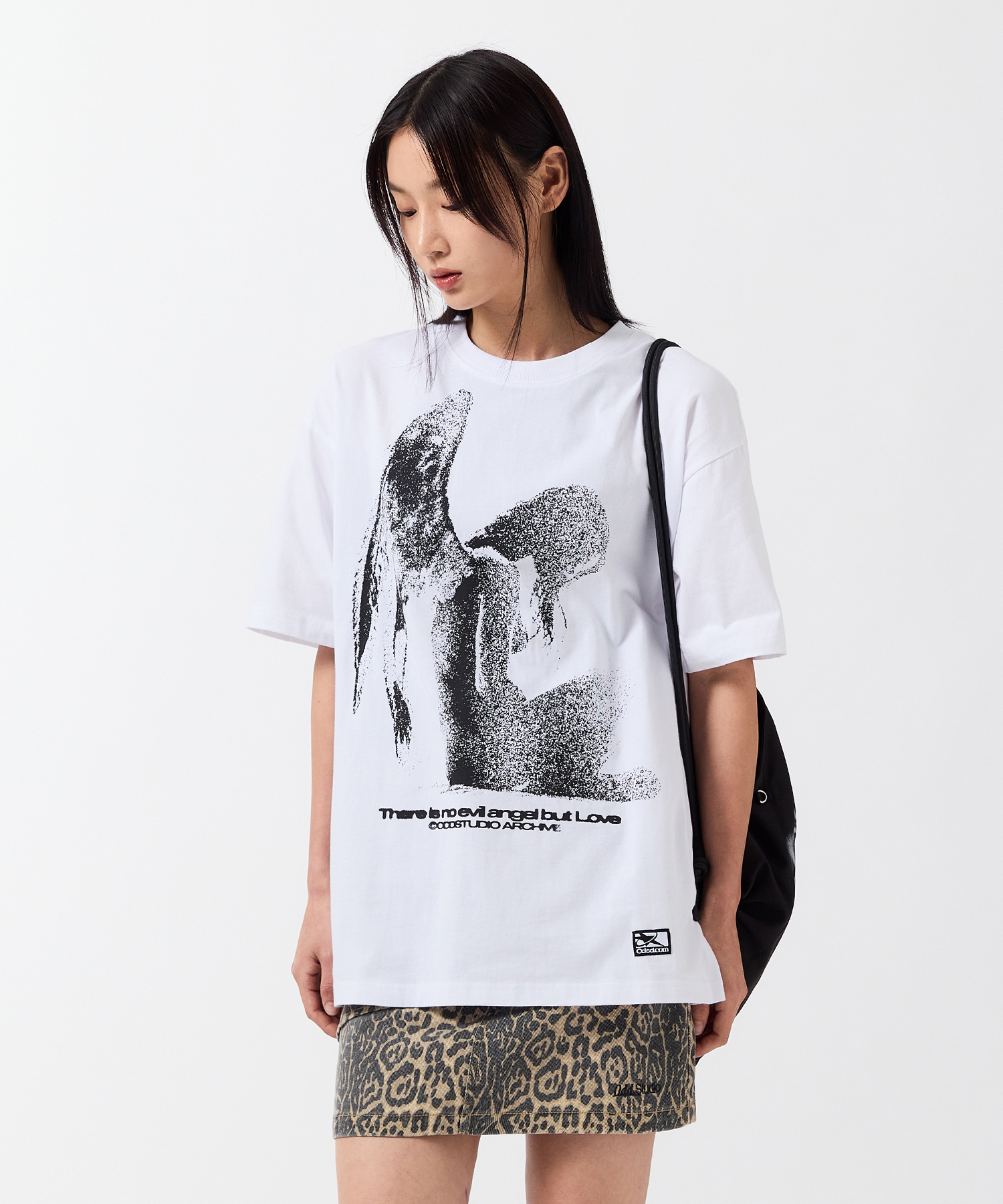 Tシャツ・カットソー [ODDSTUDIO]Bang Graphic Oversized Fit T-Shirt Tシャツ・カットソー [ODDSTUDIO]Bang Graphic Oversized Fit T