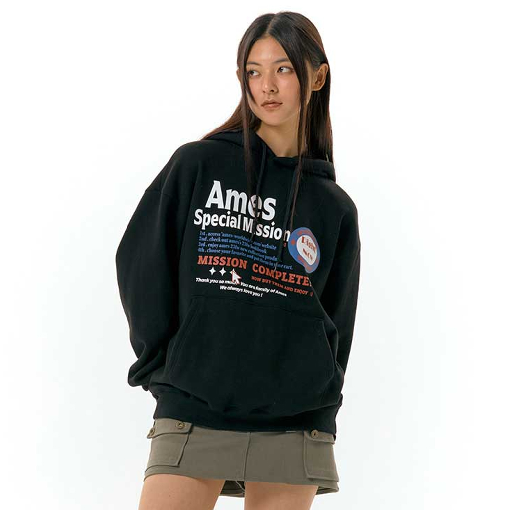 ❤️新品未使用❤️ニットベアプリントプルパーカー　ユニセックス　Free パーカー セール】フードロゴパーカー(ユニセックス)（パーカー