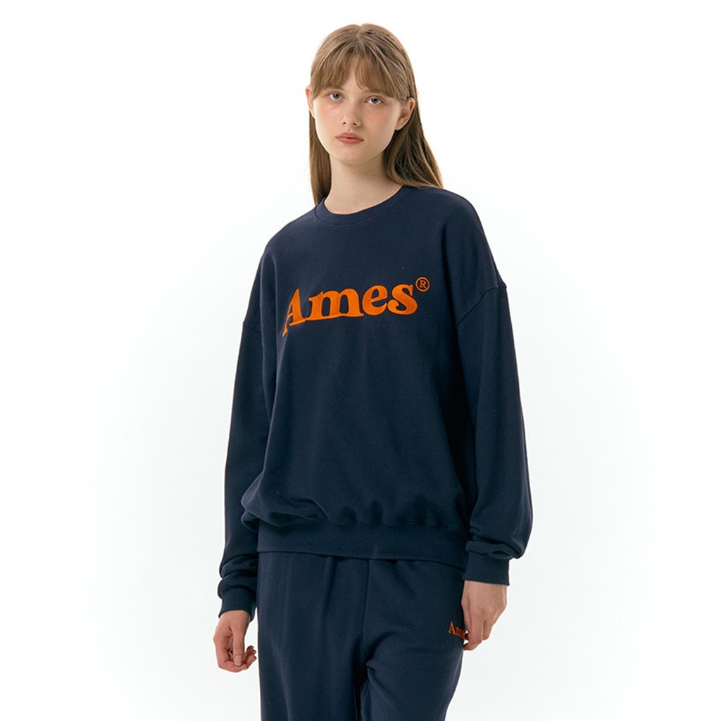 ★AMES-WORLDWIDE★BASIC LOGO SWEATSHIRT GREEN★正規品/送料込 BASIC LOGO SWEATSHIRT GREEN | ファッション通販サイト NUGU