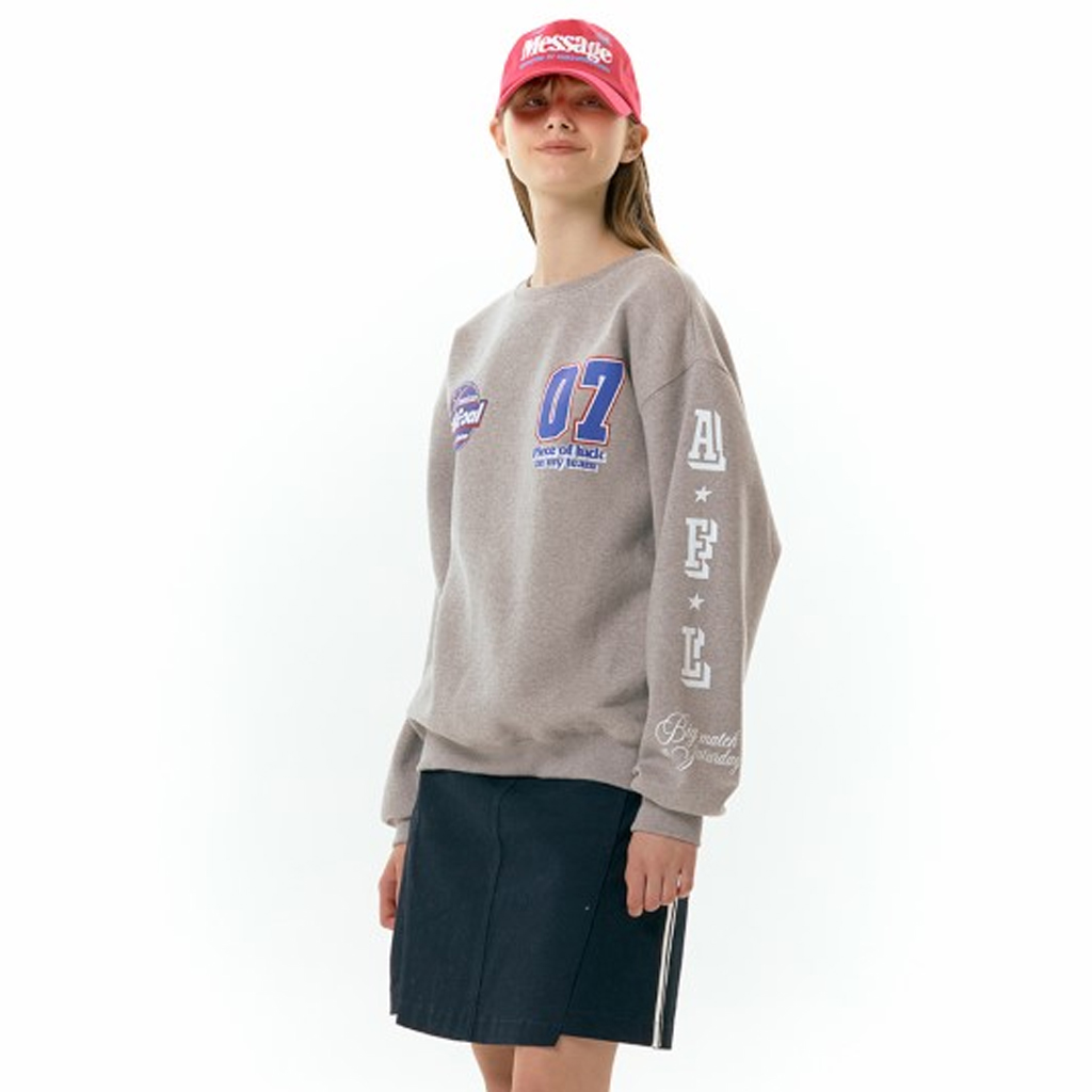 ★AMES-WORLDWIDE★1ST GOAL SWEATSHIRT GREEN★正規品/直送料込 AMESーWORLDWIDE A'GEM/9 × .kom「AMES WORLDWIDE/アメス