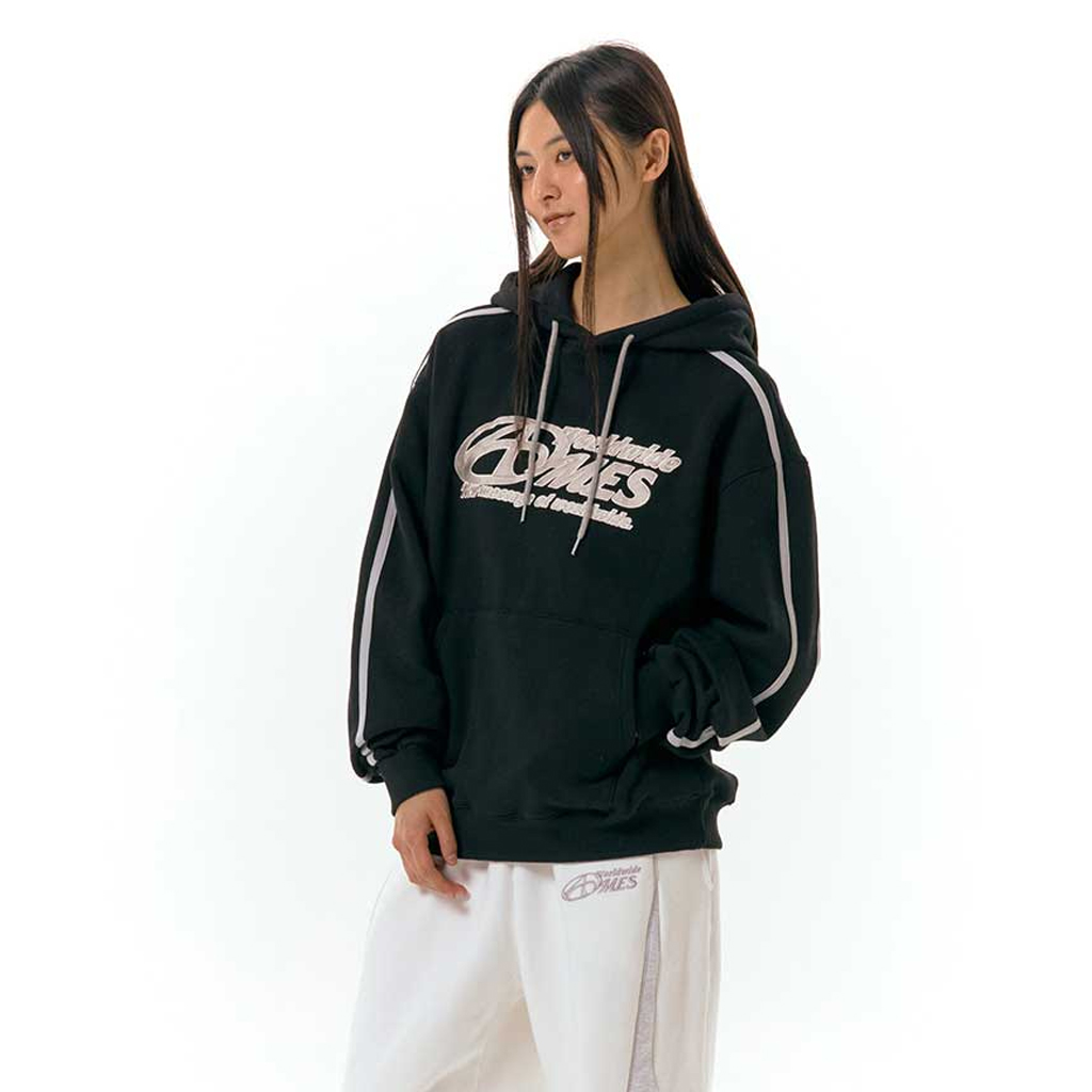 ★AMES-WORLDWIDE★SYMBOL LOGO HALF ZIP UP BLACK★正規品/人気 ☆AMES-WORLDWIDE☆SYMBOL LOGO HALF ZIP UP BLACK☆正規品/人気