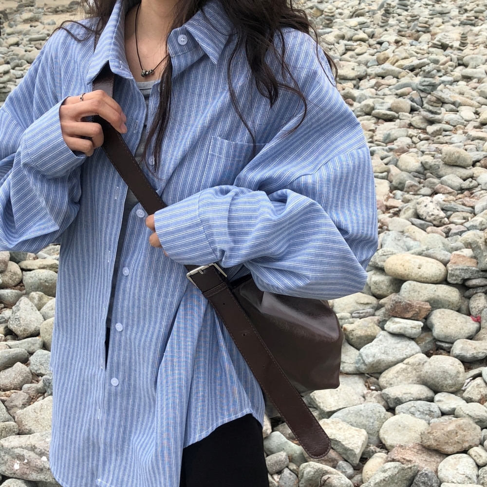 [original]シーソルトストライプシャツ (3 color)