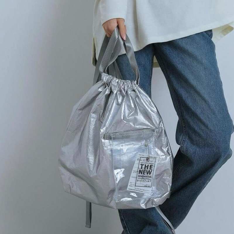 クリアポケットストリート2WAYトートバッグバックパック(2color
