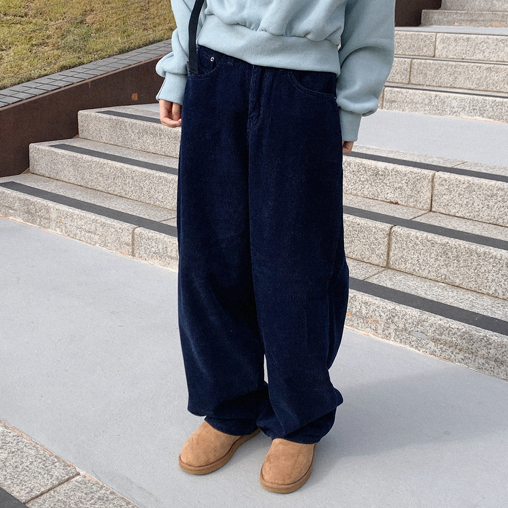 ベーシックコーデュロイワイドパンツ | ファッション通販サイト NUGU