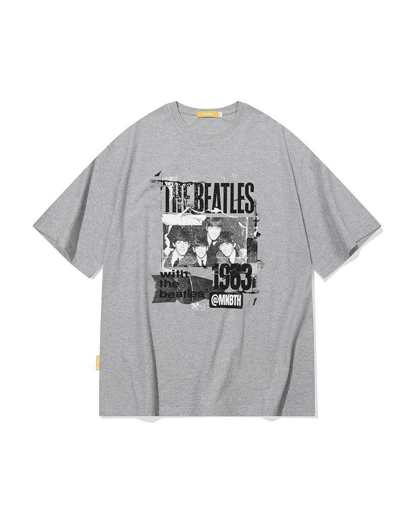 THE BEATLES コラボTシャツ グレー The Beatles] 1963 T-shirt(GRAY) | ファッション通販サイト NUGU