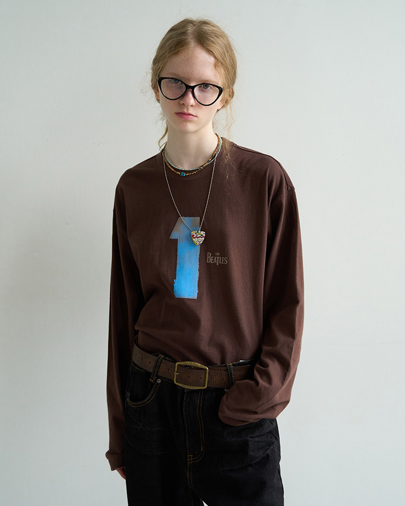 The Beatles] The One T-shirt(BROWN) | ファッション通販サイト
