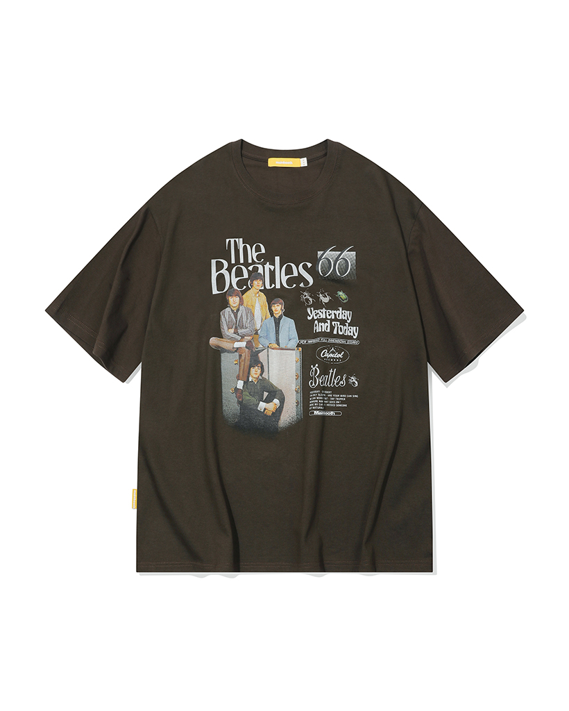 The Beatles] Yesterday T-shirt(BROWN) | ファッション通販
