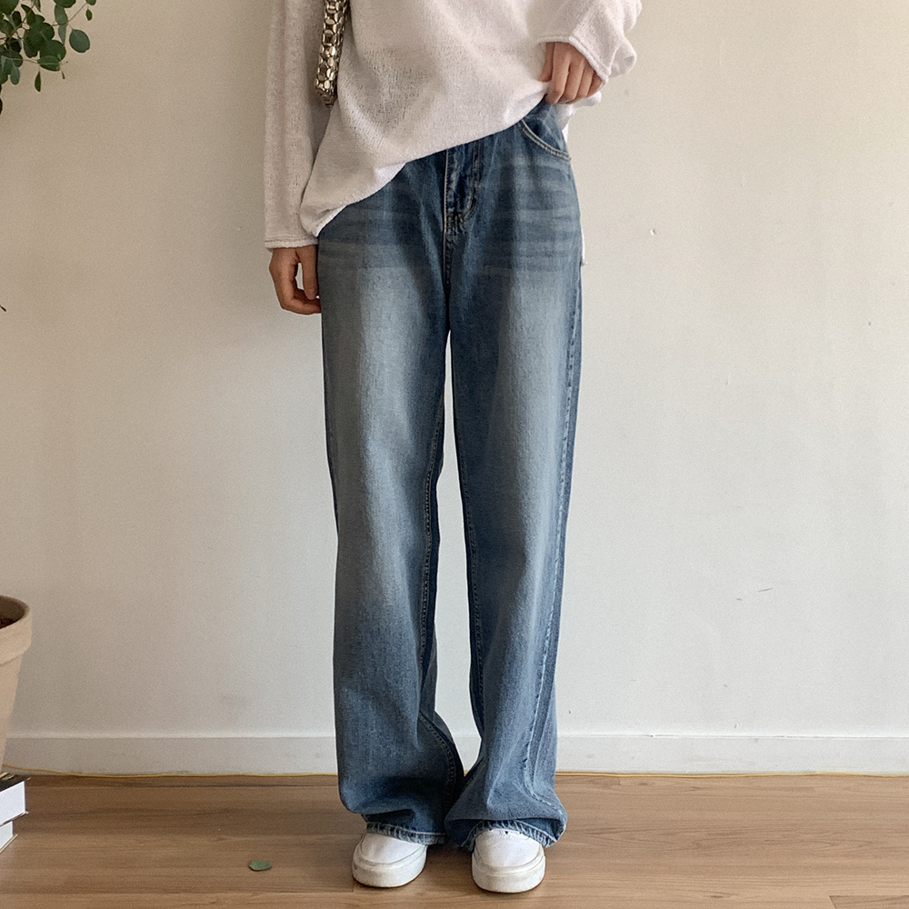 2colors]カーペンターデニムパンツ | ファッション通販サイト NUGU