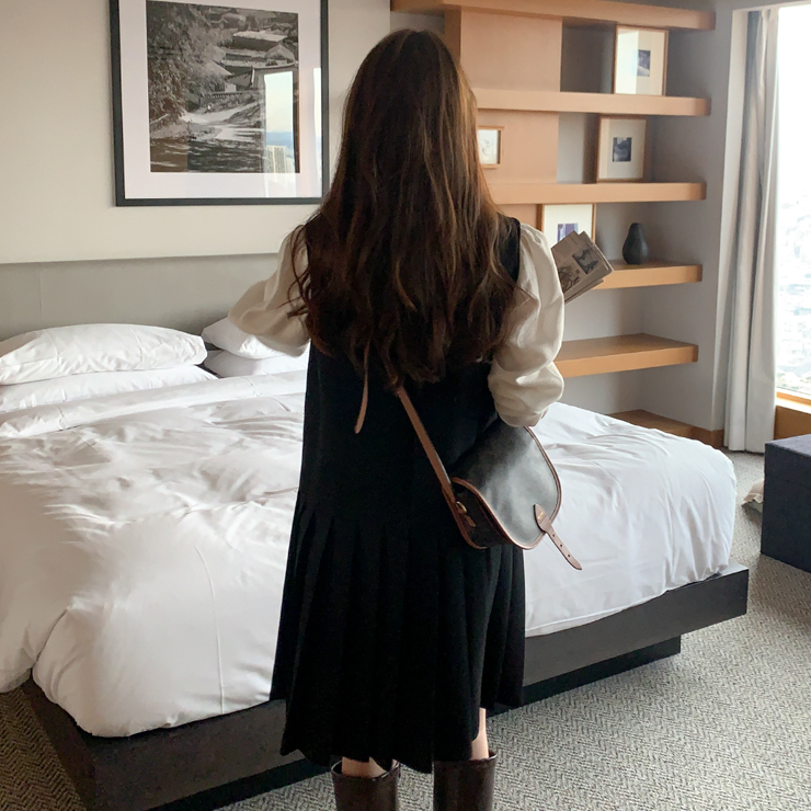 プリーツノースリーブワンピース | ファッション通販サイト NUGU