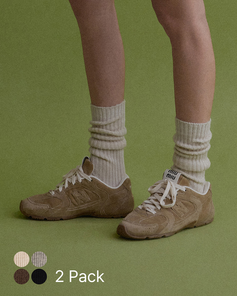 Essential Merino Wool Socks 2 pack