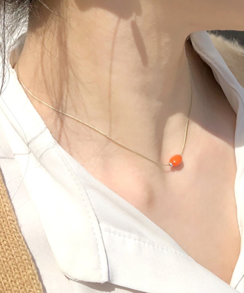 ＜Preek＞L EGG NECKLACE/ ネックレス EGG RING NECKLACE | ファッション通販サイト NUGU