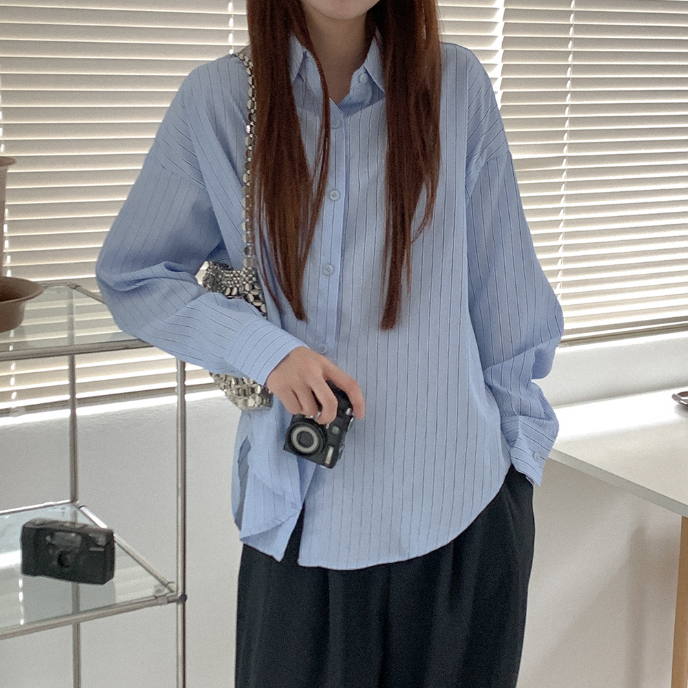 ストライプシャツ