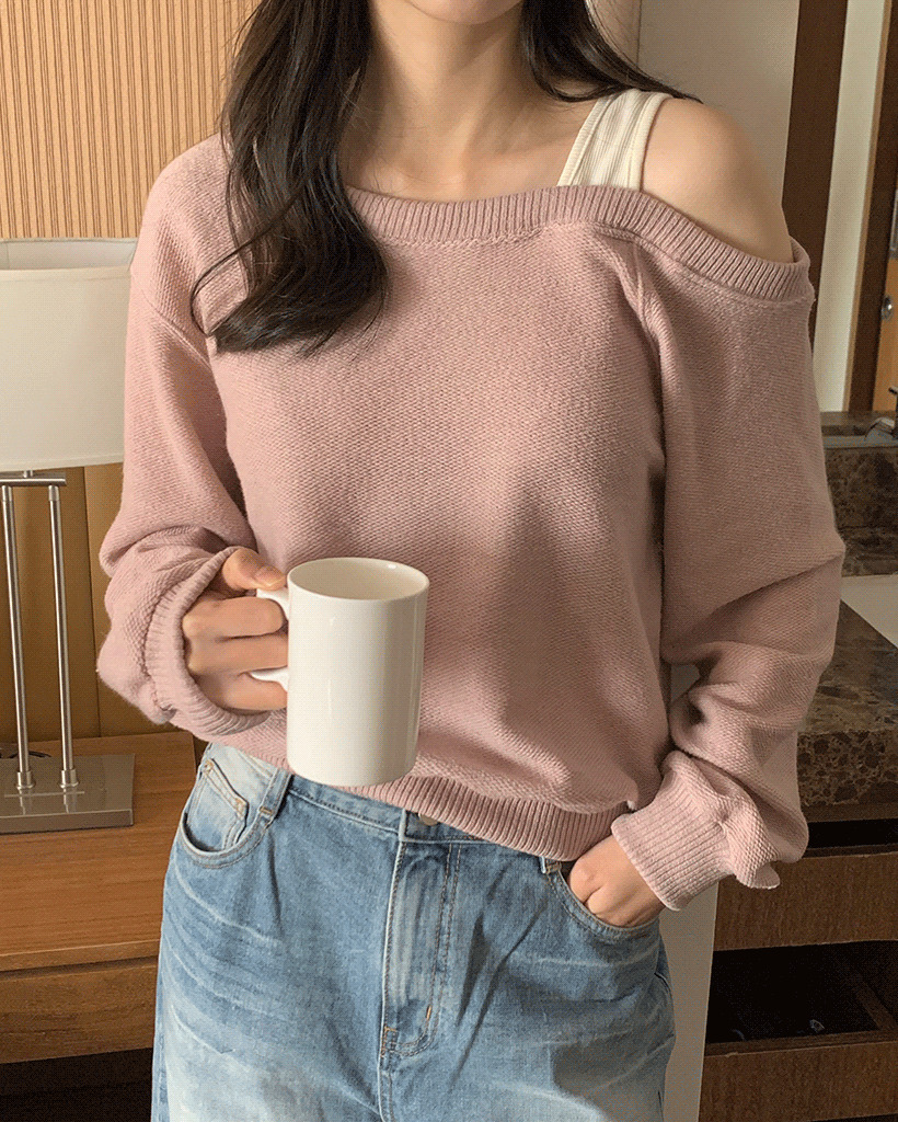 ボンディングオフショルスウェット ワンオフショルスウェットシャツ | ファッション通販サイト NUGU