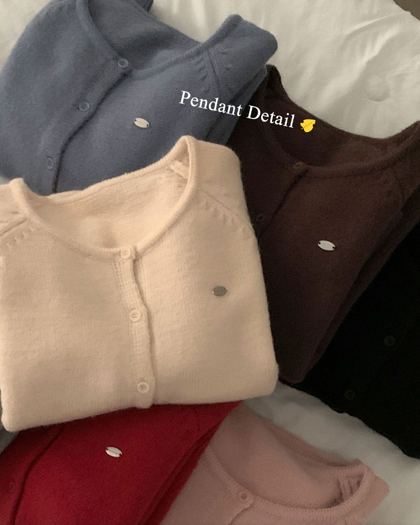 ペンダントニットカーディガン_秋服 | ファッション通販サイト NUGU