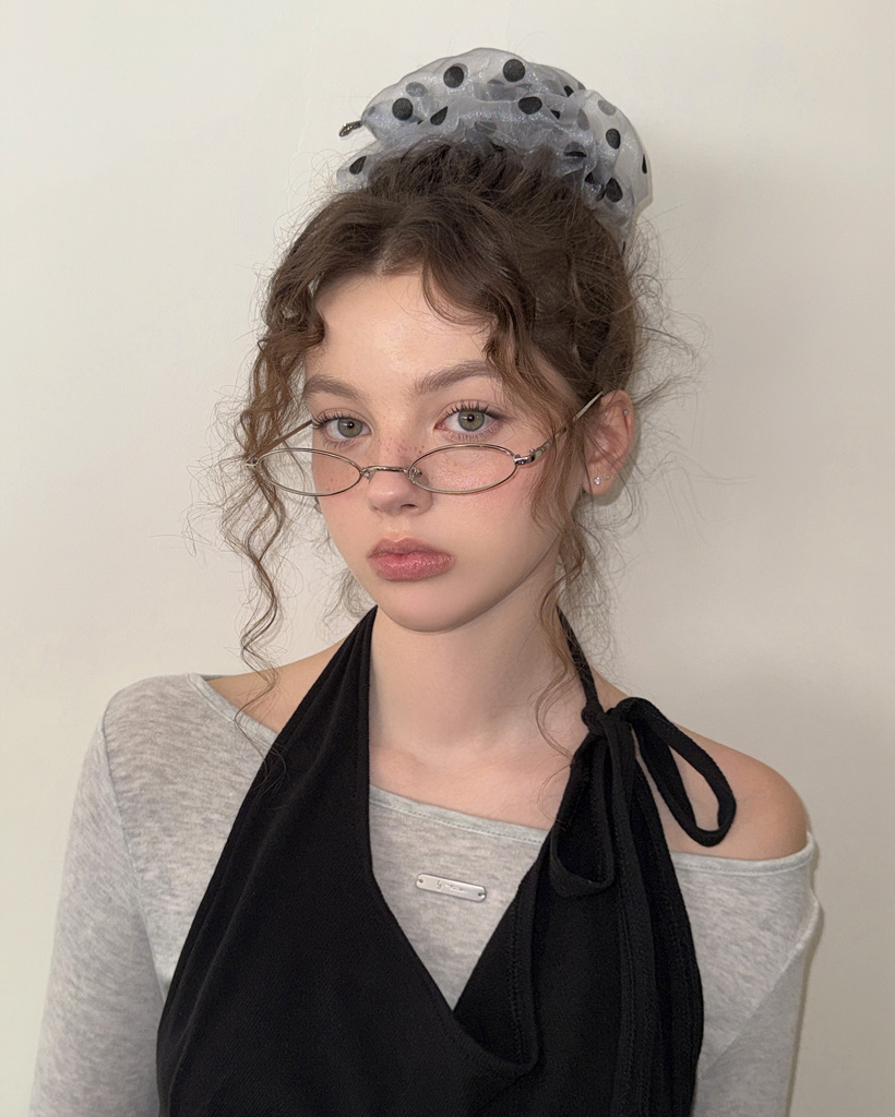 Rondil dot see-through hairband