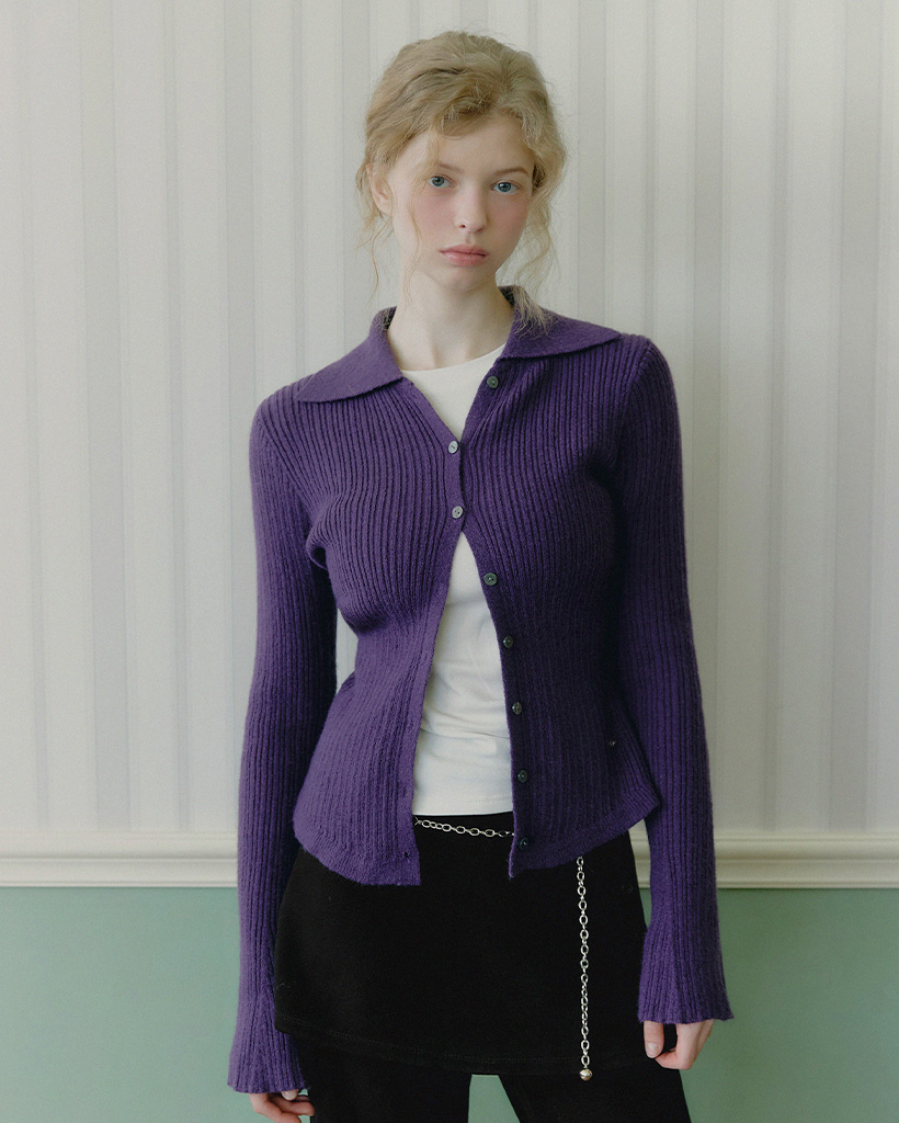 OUR ケーブル編みデザインニット 求心ケーブル編みニットプルオーバー[品番：ERMW0004252]｜moment+