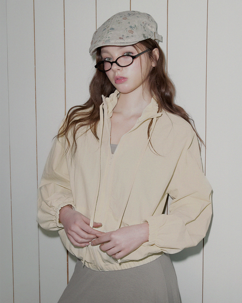 Penning High-Neck Long Sleeve Wind Jumper