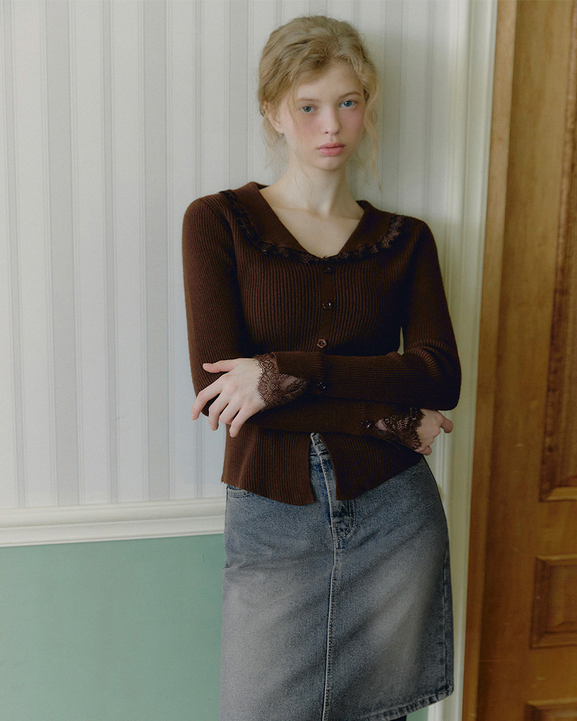 Veron Lace Flower Knit