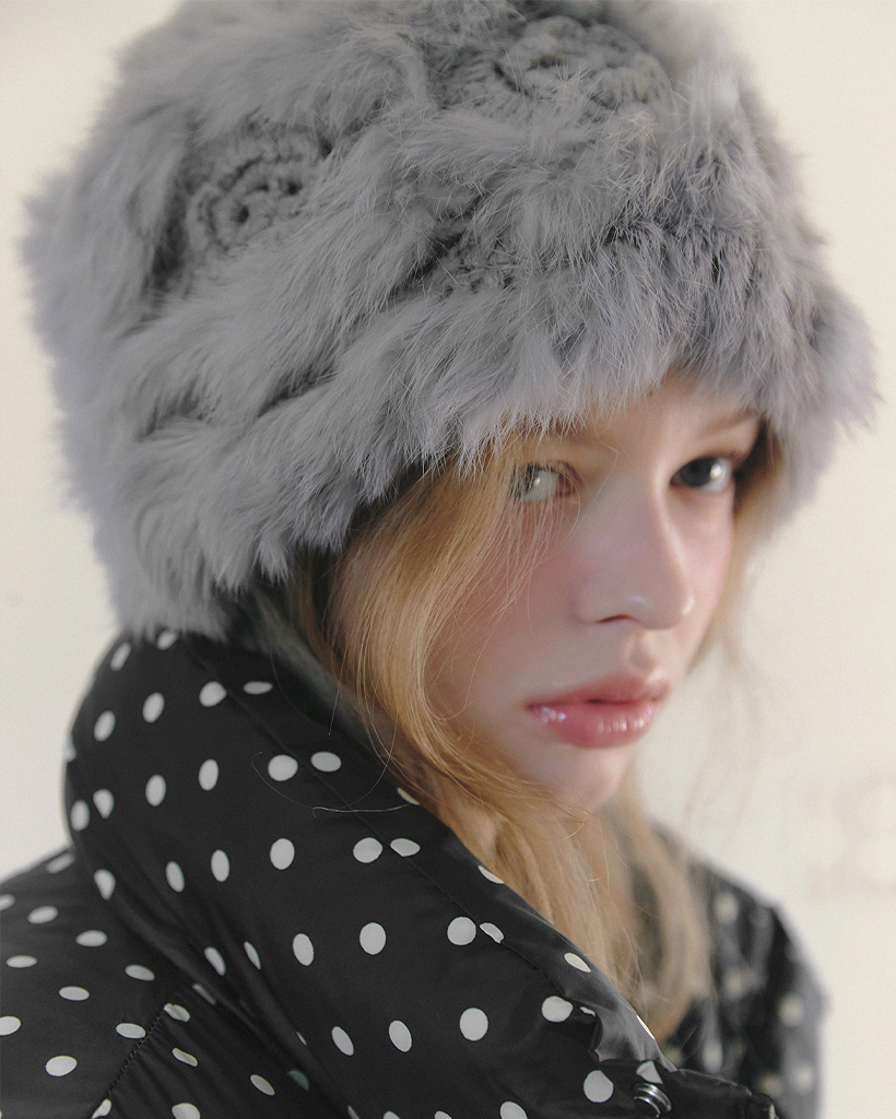 Millin Knit Crochet Bucket Hat