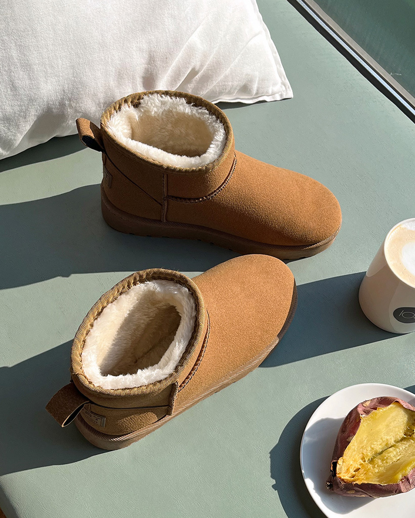 2TYPEショート&ミニムートンブーツ(3cm) | ファッション通販サイト NUGU