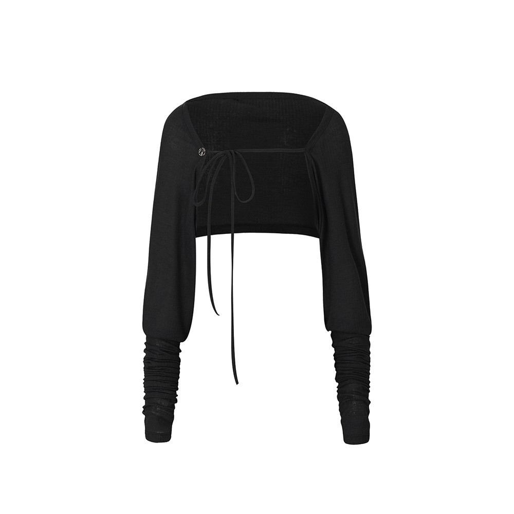 トップス PAINORPLEASURE WHISPER BOLERO Black WHISPER BOLERO black - PAIN OR PLEASURE | 60% - Asian Fashion