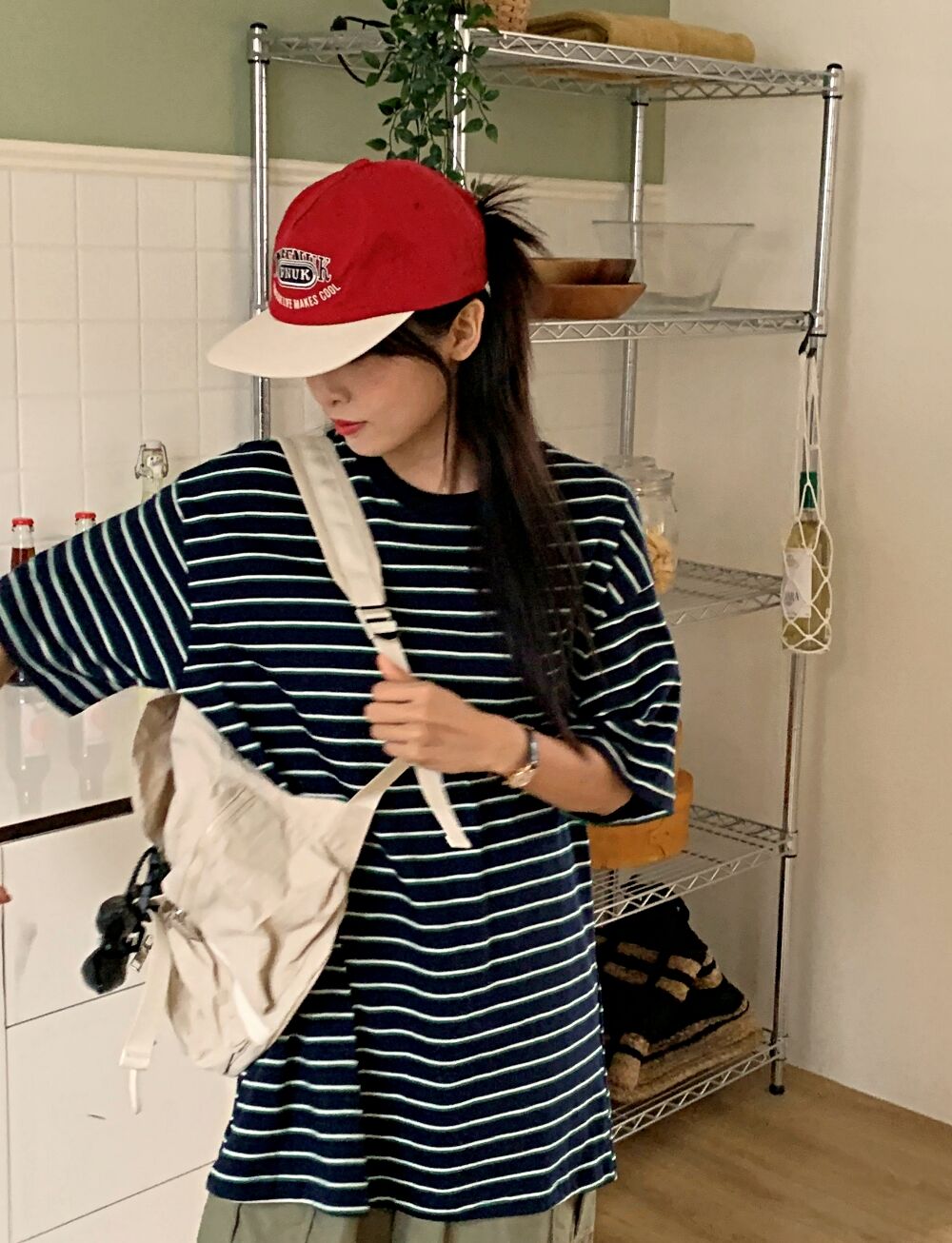 レタリングバイカラーキャップ | ファッション通販サイト NUGU