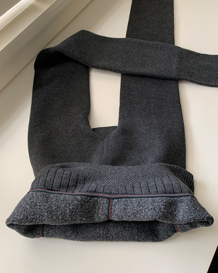 裏起毛カッティングストッキング