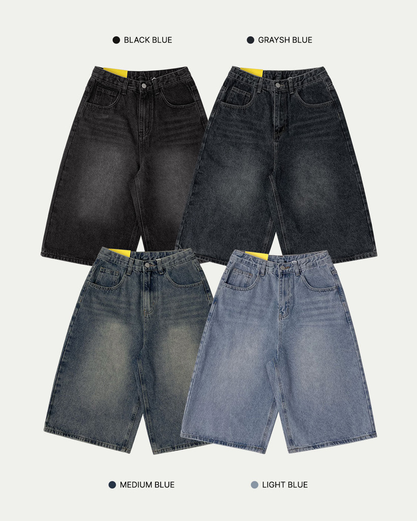 カジュアルデニムハーフパンツ | ファッション通販サイト NUGU