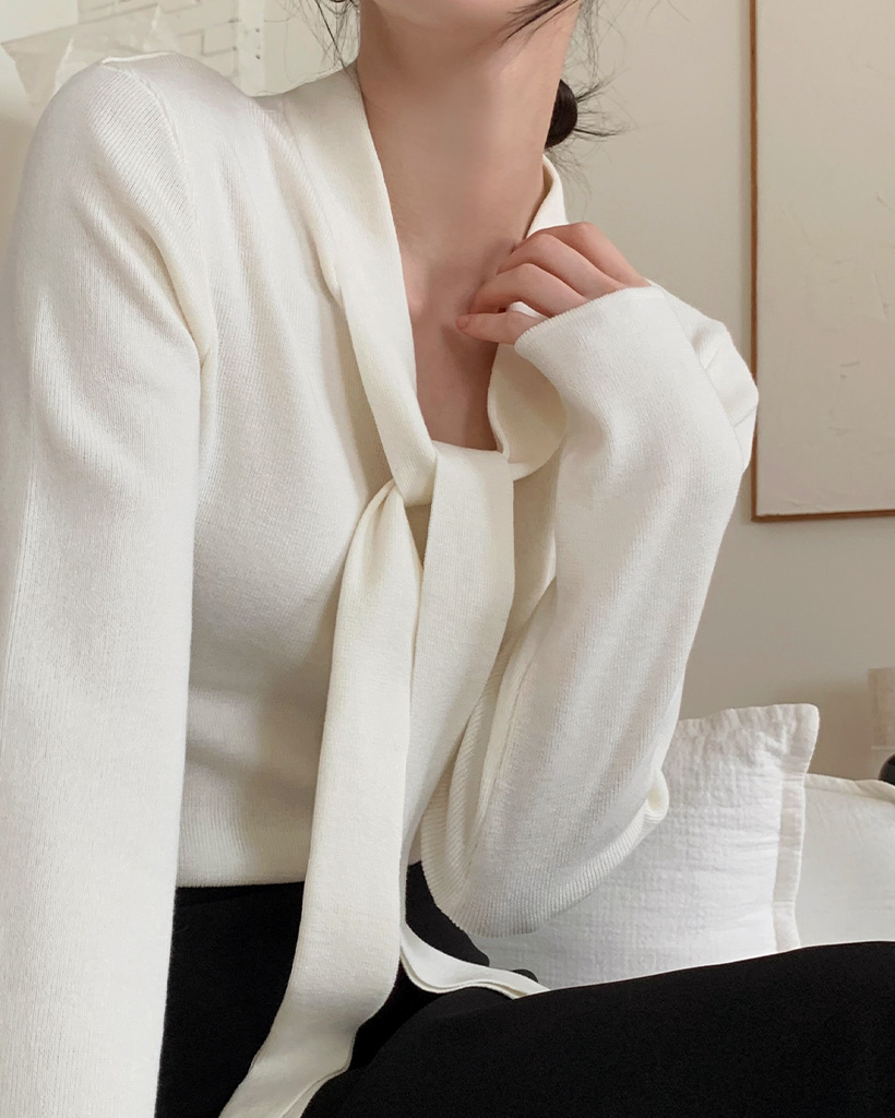 [made] Elin tie knit
