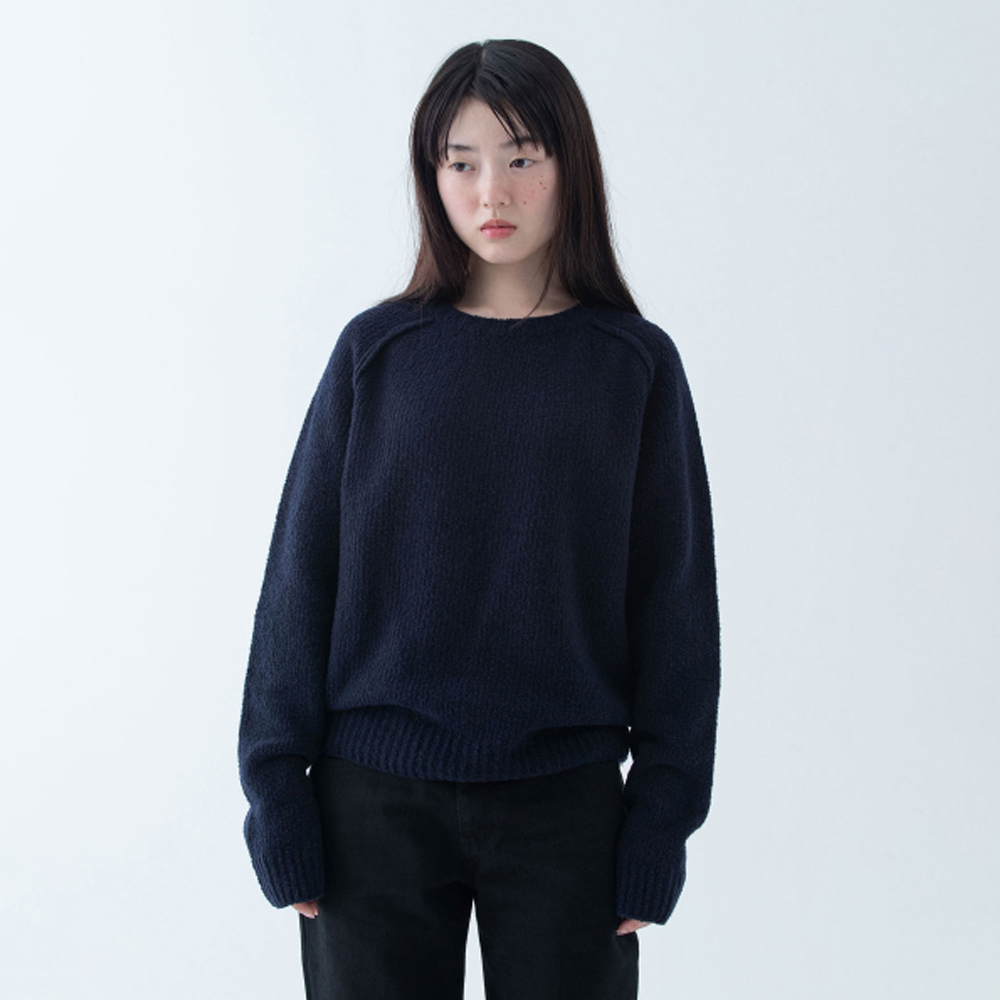 cashmere dot knit, black red | ファッション通販サイト NUGU