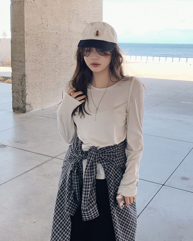 シュガースリム長袖Tシャツ