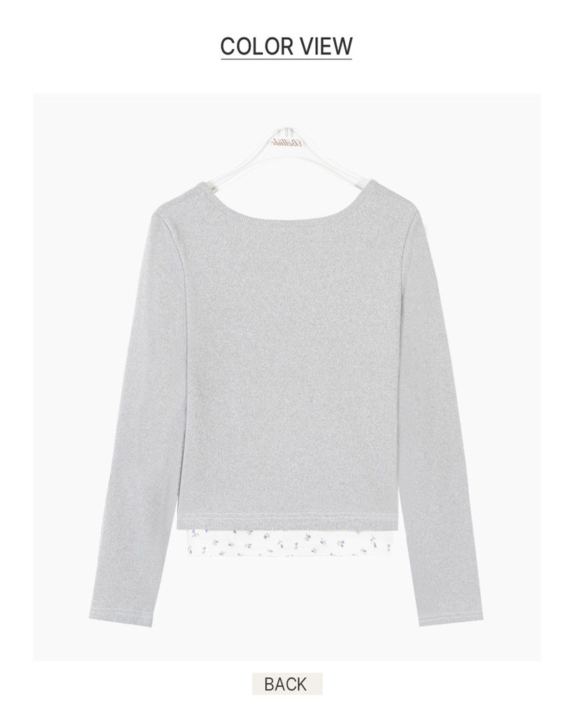 希少【BALMAIN】ドレープダブルレイヤーコットンTシャツ フラワーレースボタンレイヤードTシャツ | ファッション通販