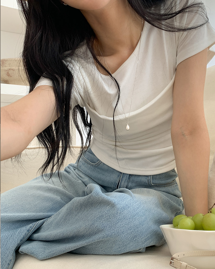 [made] pudding layered shirring tea