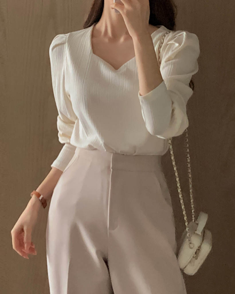 [made] Everyday Shrem ribbed puff tee