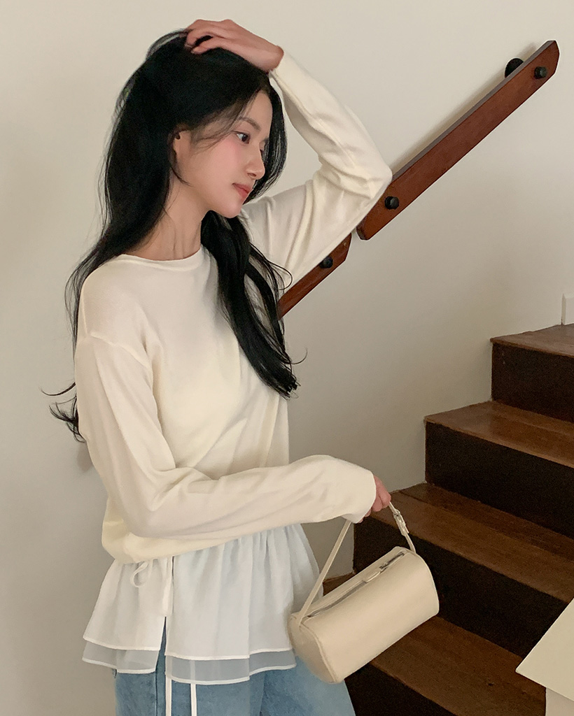 [made] Most soft basic round knit